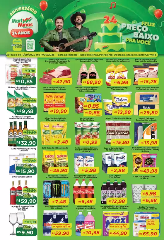 Catálogo Mart Minas em Ribeirão Preto | Ofertas exclusivas para nossos clientes | 2025-09-11T00:00:00.000Z - 2025-09-17T00:00:00.000Z