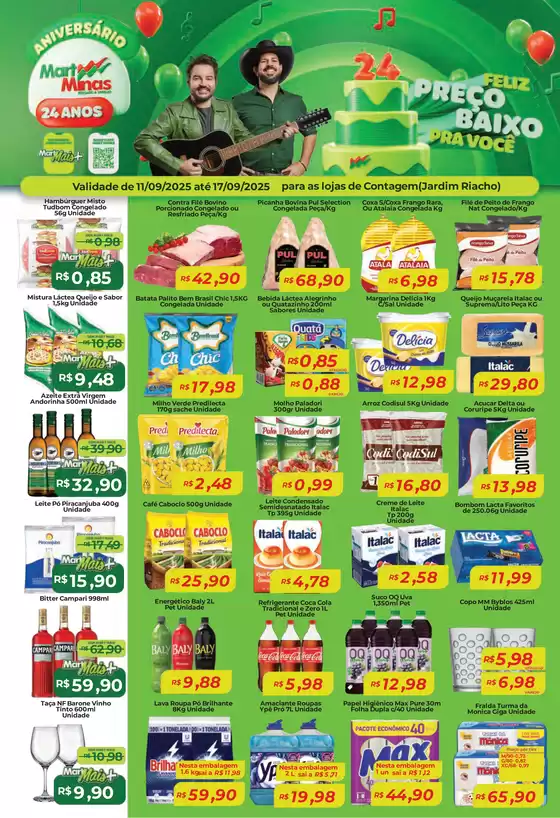 Grandes descontos em produtos selecionados