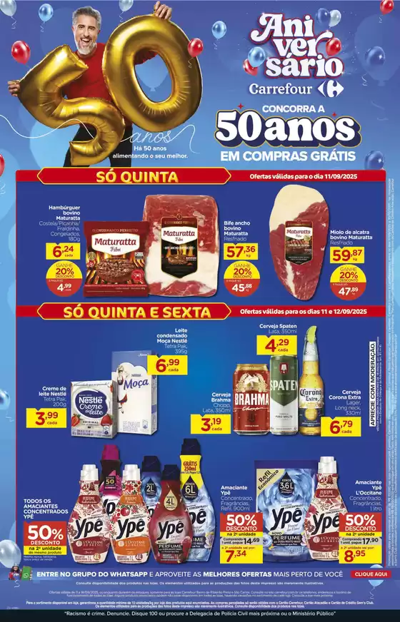 Ofertas exclusivas para nossos clientes
