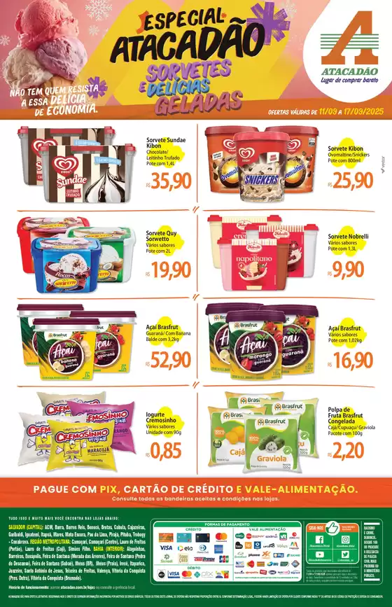 Ampla seleção de ofertas