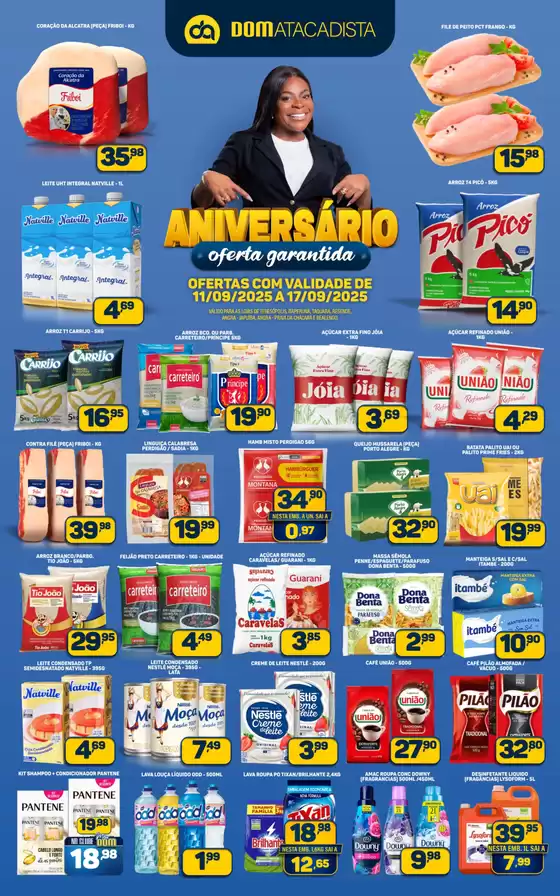 Catálogo Dom Atacadista em São João de Meriti | Aniversàrio Dom Atacadista | 2025-09-11T00:00:00.000Z - 2025-09-17T00:00:00.000Z