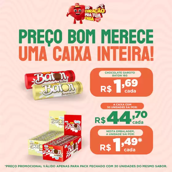 Grandes descontos em produtos selecionados