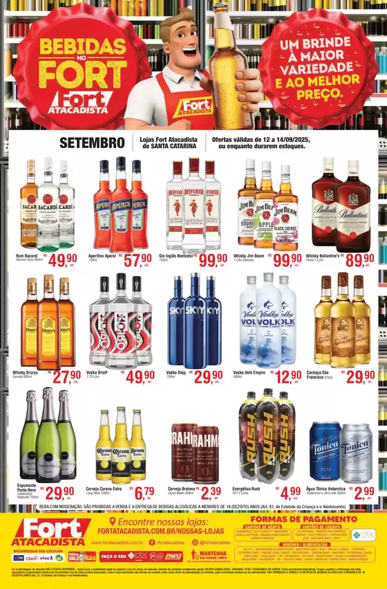 Catálogo Fort Atacadista em Itajaí | SC Fort Especial Bebidas 12 a 14 SET 25 | 2025-09-12T00:00:00.000Z - 2025-09-14T00:00:00.000Z