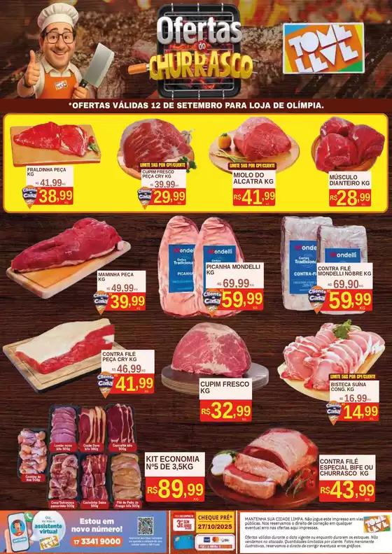Promoções especiais em andamento
