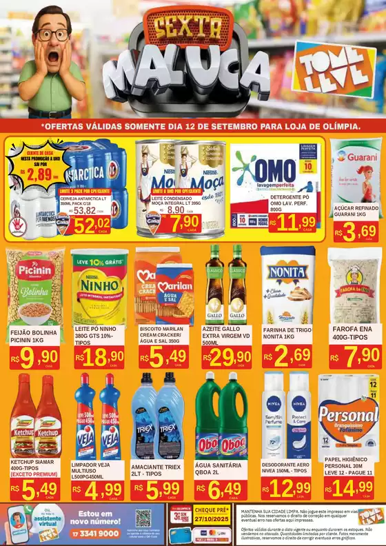 Promoções especiais em andamento