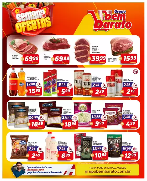 Ofertas especiais atraentes para todos