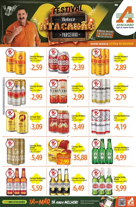 Ofertas especiais atraentes para todos