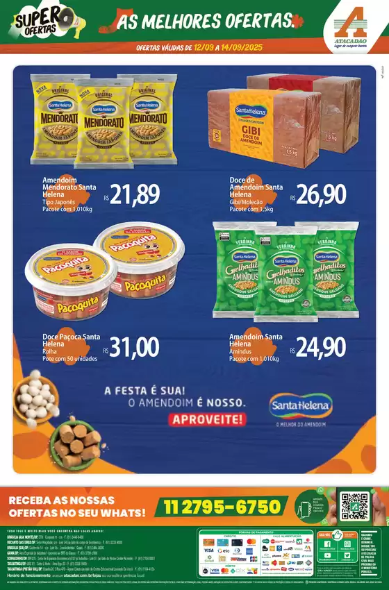 Grandes descontos em produtos selecionados