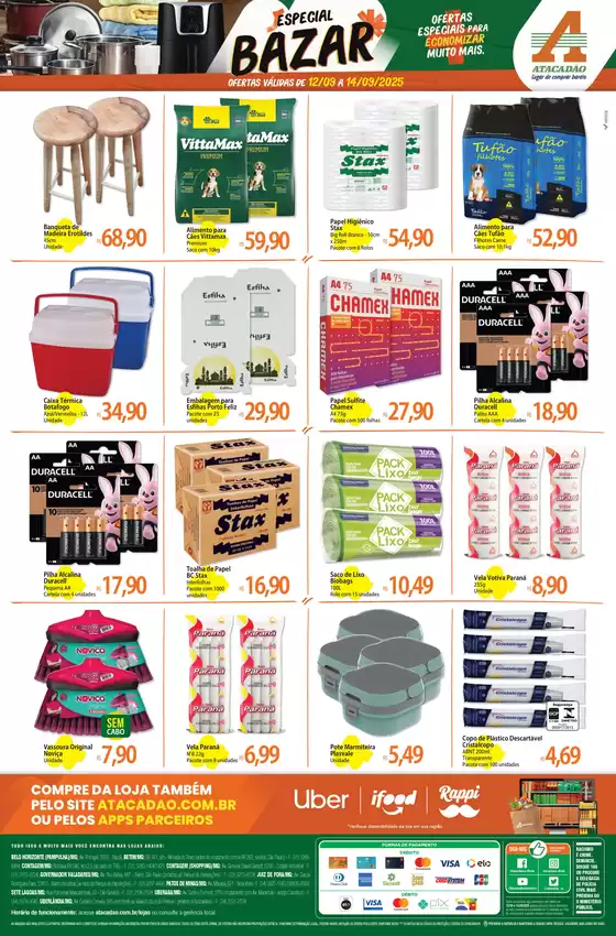 Descontos e promoções