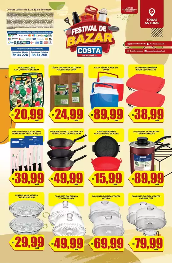 Catálogo Costa Atacadão | Descubra ofertas atraentes | 2025-09-15T00:00:00.000Z - 2025-09-21T00:00:00.000Z