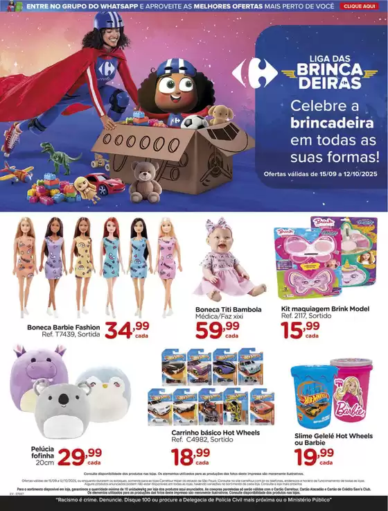 Catálogo Carrefour em Guarulhos | REVISTA DE CRIANÇAS 2025 | 2025-09-15T00:00:00.000Z - 2025-10-12T00:00:00.000Z
