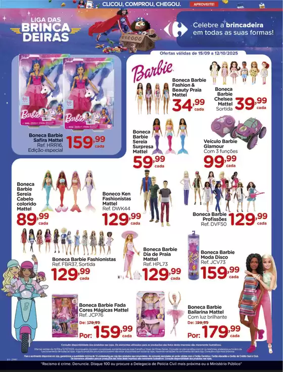 Descontos e promoções