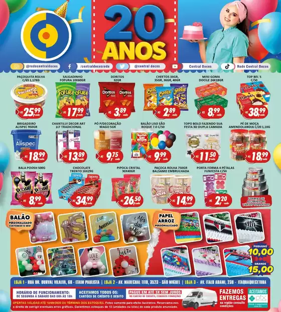 20 Anos Central Doces
