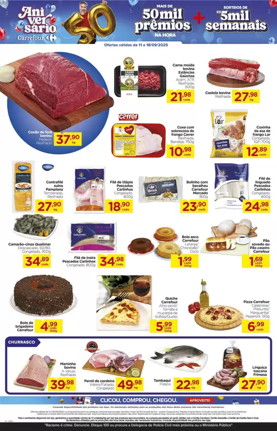 Ótima oferta para todos os clientes
