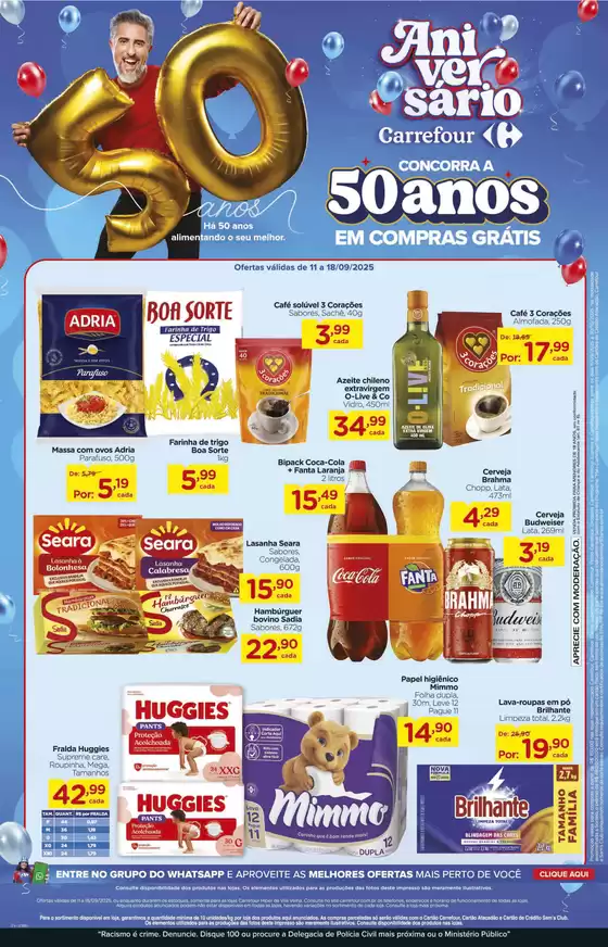 Catálogo Carrefour | Ofertas para caçadores de pechinchas | 2025-09-15T00:00:00.000Z - 2025-09-18T00:00:00.000Z