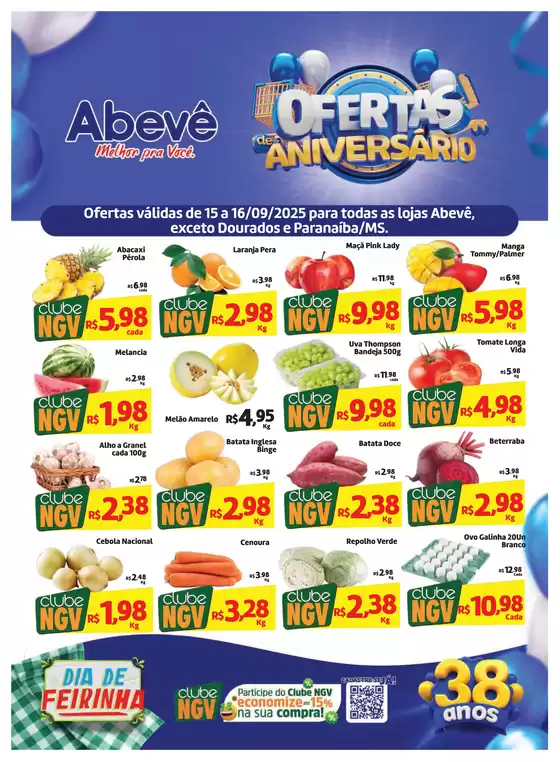 Ofertas exclusivas para nossos clientes