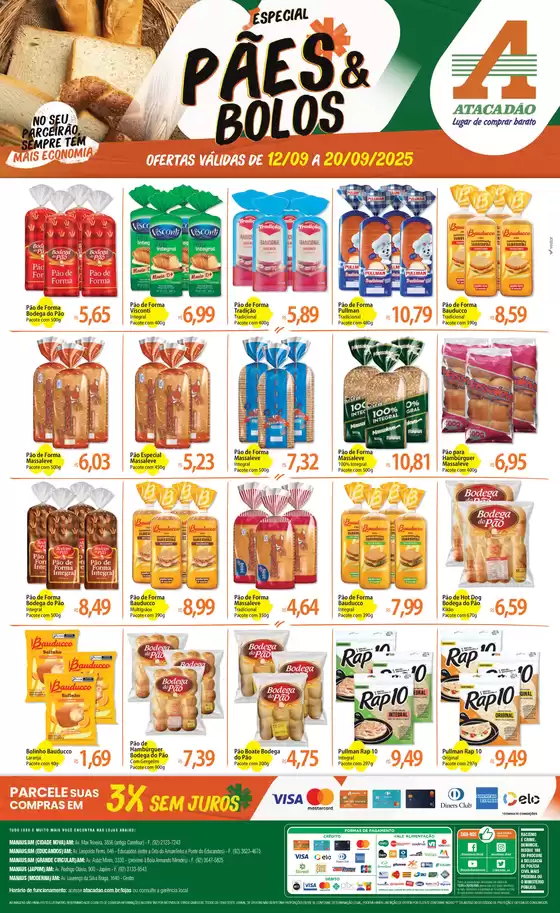 Catálogo Atacadão em Manaus | Descontos e promoções | 2025-09-15T00:00:00.000Z - 2025-09-20T00:00:00.000Z
