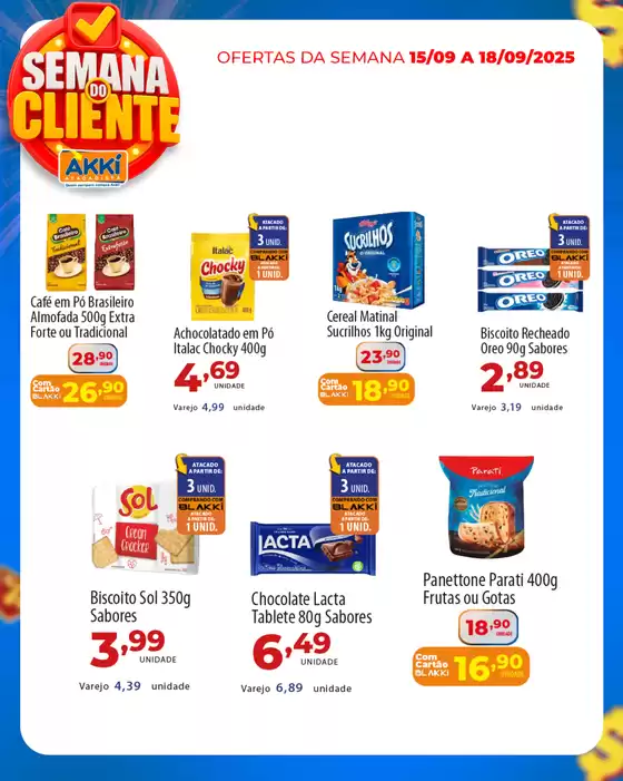 Grandes descontos em produtos selecionados