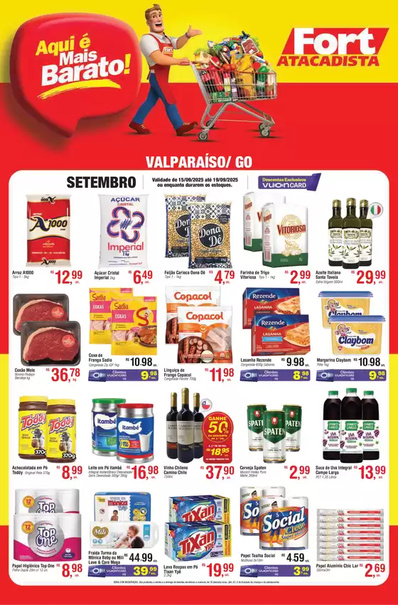 Catálogo Fort Atacadista em Recanto das Emas | DF Fort 3ª Ed Semanal 15 a 19 SET 25 Valparaiso | 2025-09-15T00:00:00.000Z - 2025-09-19T00:00:00.000Z