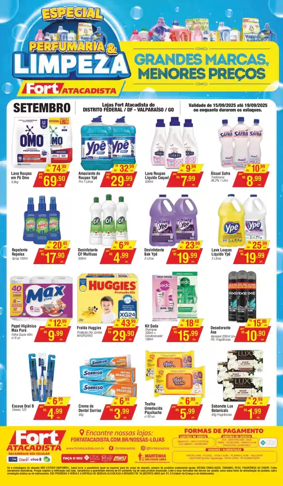 Catálogo Fort Atacadista em Ceilândia | DF Fort Perfumaria Limpeza 15 a 19 SET 25 | 2025-09-15T00:00:00.000Z - 2025-09-19T00:00:00.000Z