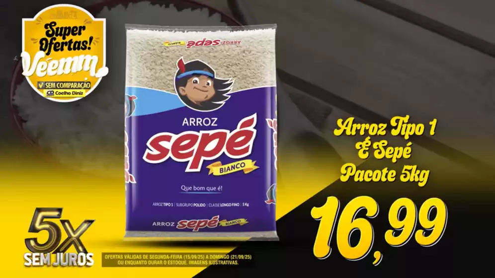 Promoções especiais em andamento
