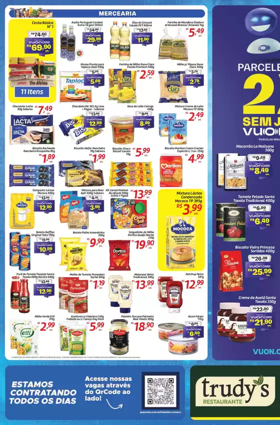Ofertas exclusivas para nossos clientes