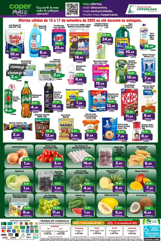 Descontos e promoções