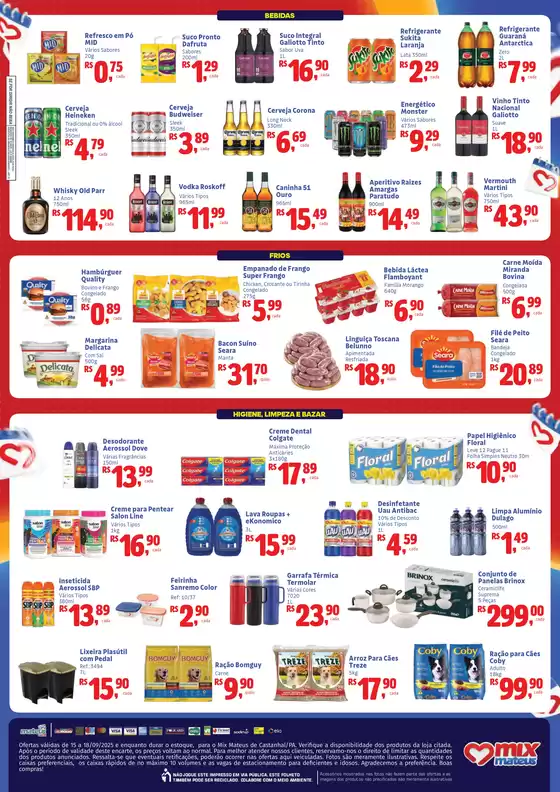 Ampla seleção de ofertas