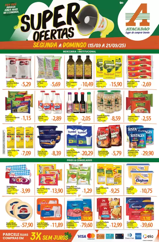 Catálogo Atacadão em Salvador | Ofertas especiais para você | 2025-09-15T00:00:00.000Z - 2025-09-21T00:00:00.000Z