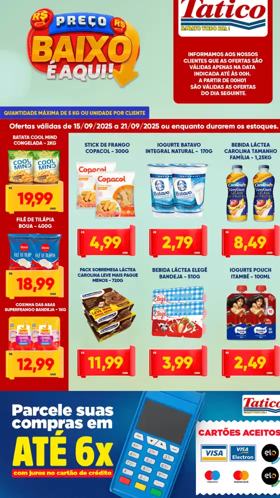 Ampla seleção de ofertas