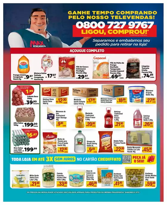Grandes descontos em produtos selecionados