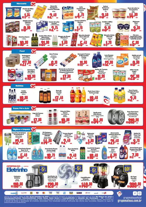 Ofertas e promoções atuais