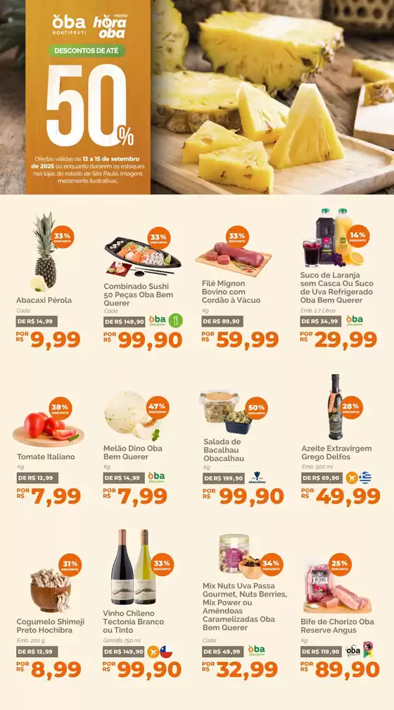 Ofertas Oba Hortifruti