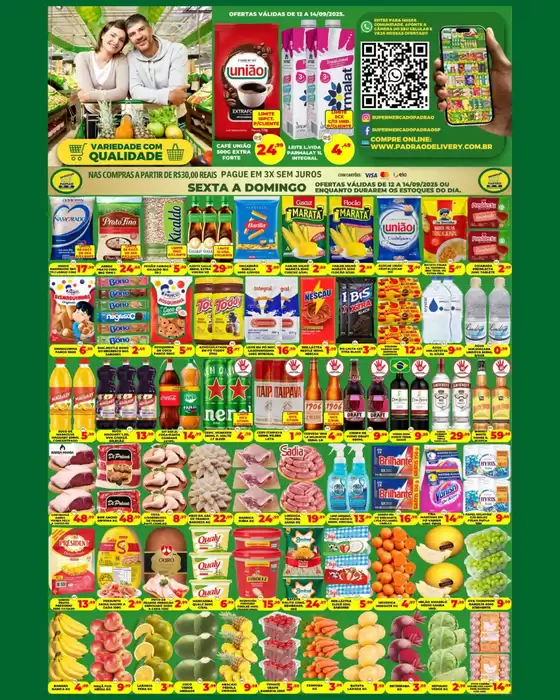 Catálogo Supermercado Padrão | Melhores ofertas para compradores econômicos | 2025-09-15T00:00:00.000Z - 2025-09-18T00:00:00.000Z