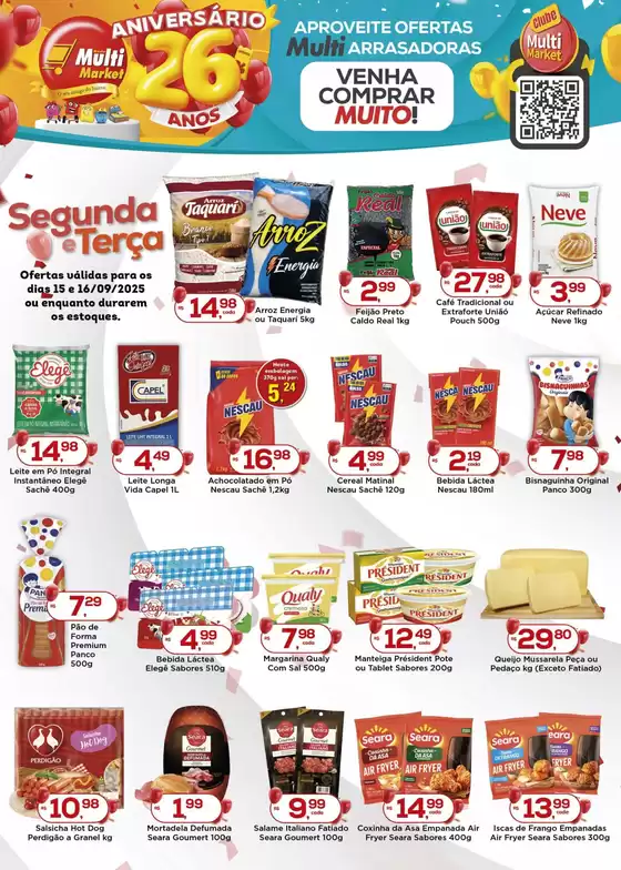 Ampla seleção de ofertas