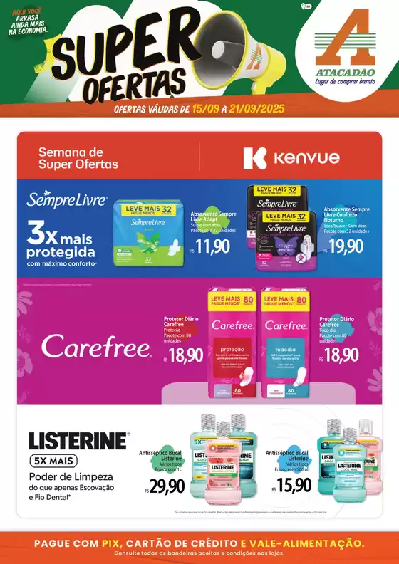 Catálogo Atacadão em Petrolina | Nossas melhores ofertas para você | 2025-09-15T00:00:00.000Z - 2025-09-21T00:00:00.000Z