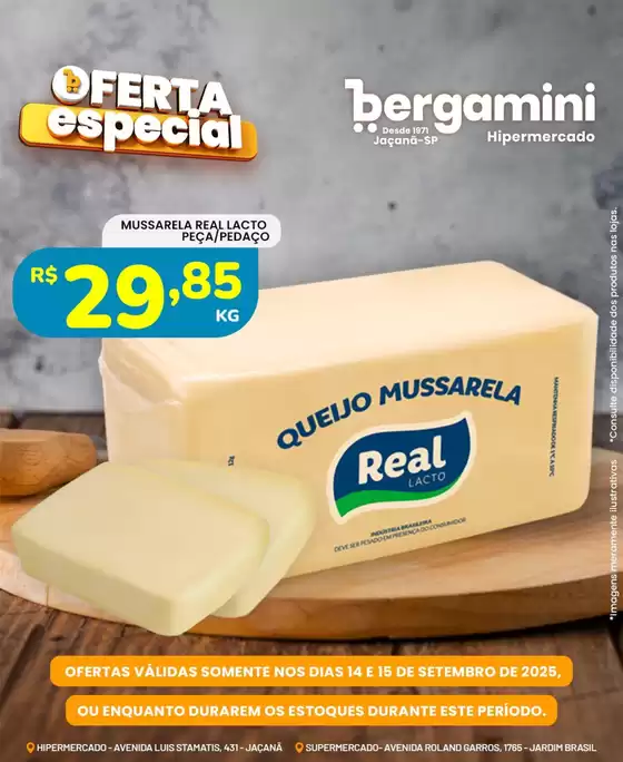 Catálogo Supermercado Bergamini em Caxias do Sul | Encarte Supermercado Bergamini | 2025-09-15T00:00:00.000Z - 2025-09-15T00:00:00.000Z