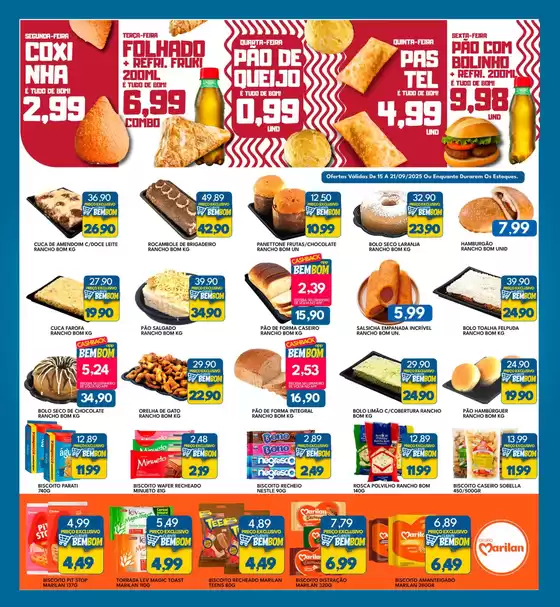 Catálogo Rancho Bom Supermercados em Caxias do Sul | Pechinchas e ofertas atuais | 2025-09-15T00:00:00.000Z - 2025-09-21T00:00:00.000Z