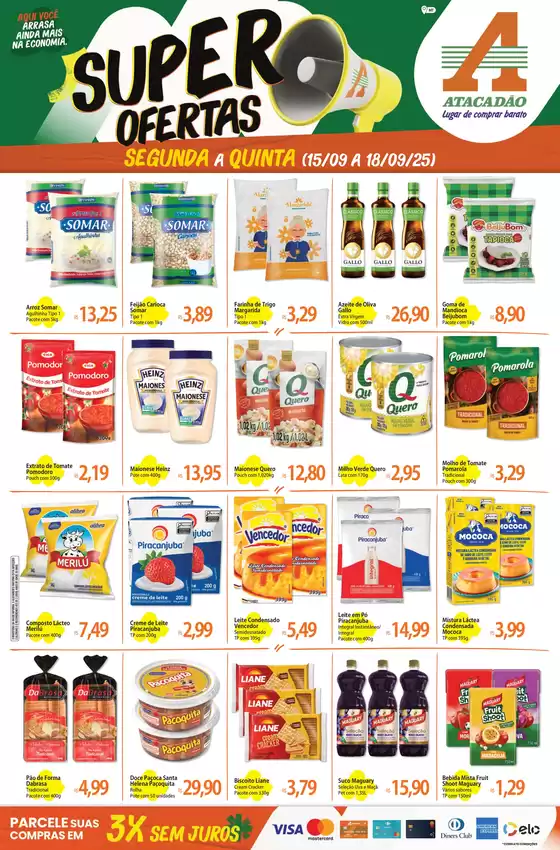 Ótima oferta para todos os clientes