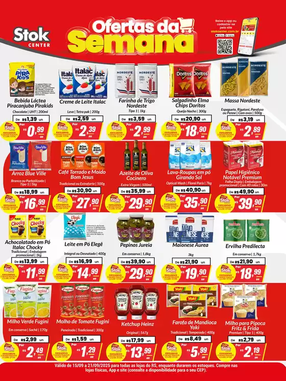Catálogo Stok Center em Porto Alegre | Encarte Stok Center Jornal Semanal De Ofertas | 2025-09-15T00:00:00.000Z - 2025-09-21T00:00:00.000Z