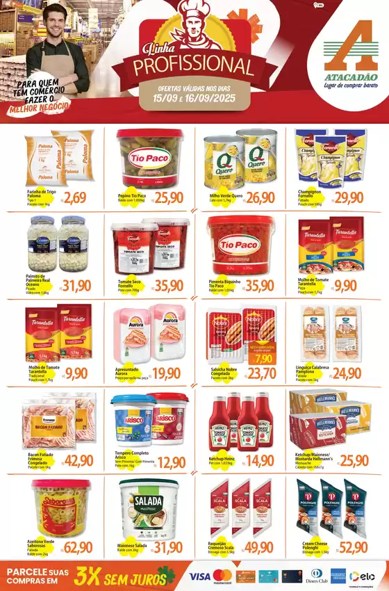 Ofertas exclusivas para nossos clientes