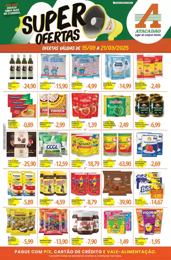 Catálogo Atacadão em Londrina | Ofertas exclusivas para nossos clientes | 2025-09-15T00:00:00.000Z - 2025-09-21T00:00:00.000Z