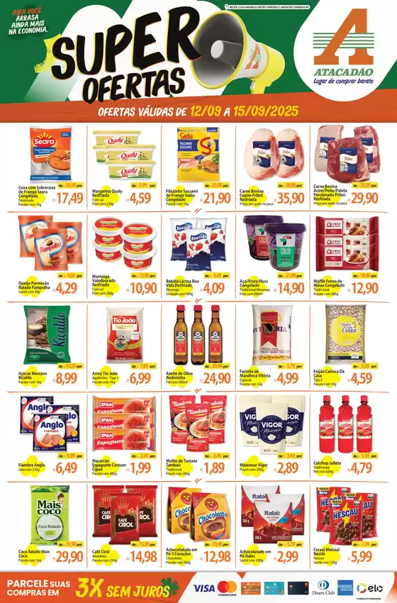 Catálogo Atacadão em Olinda | Ótima oferta para todos os clientes | 2025-09-15T00:00:00.000Z - 2025-09-15T00:00:00.000Z