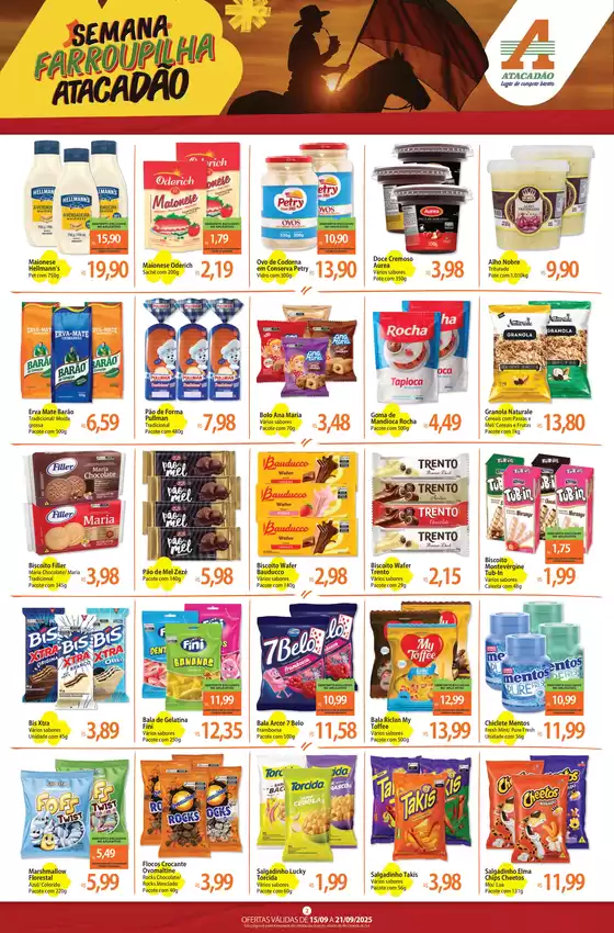 Ofertas especiais atraentes para todos