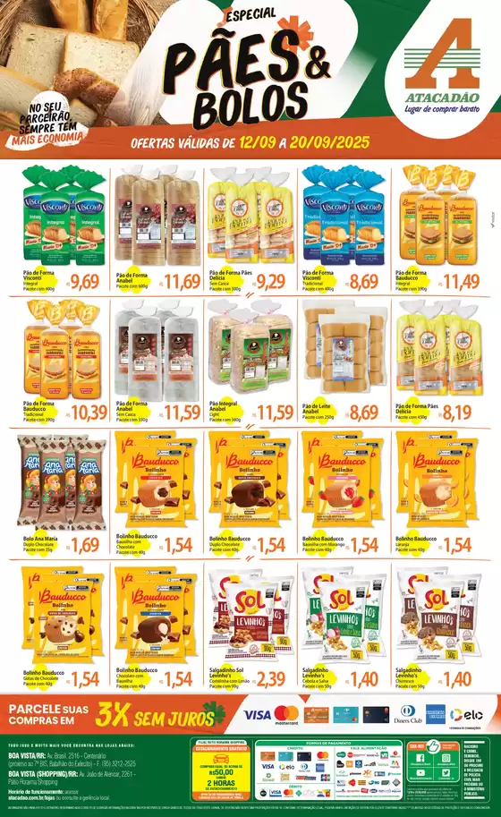 Catálogo Atacadão em Boa Vista | Grandes descontos em produtos selecionados | 2025-09-15T00:00:00.000Z - 2025-09-20T00:00:00.000Z