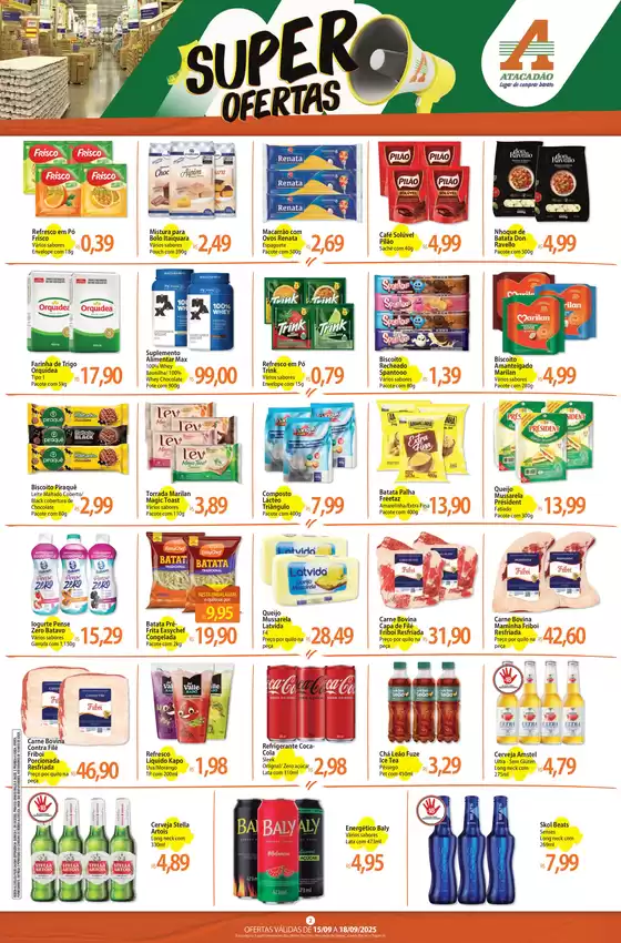 Promoções especiais em andamento