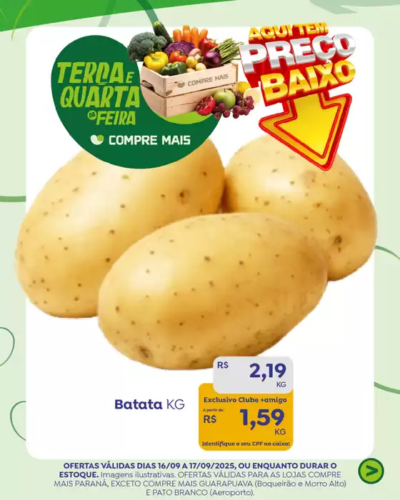 Terça E Quarta Da Feira Compre Mais