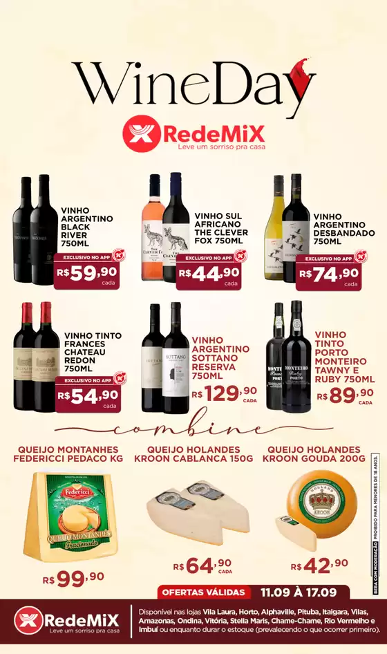 Catálogo Rede Mix | Wine Day | 2025-09-16T00:00:00.000Z - 2025-09-17T00:00:00.000Z