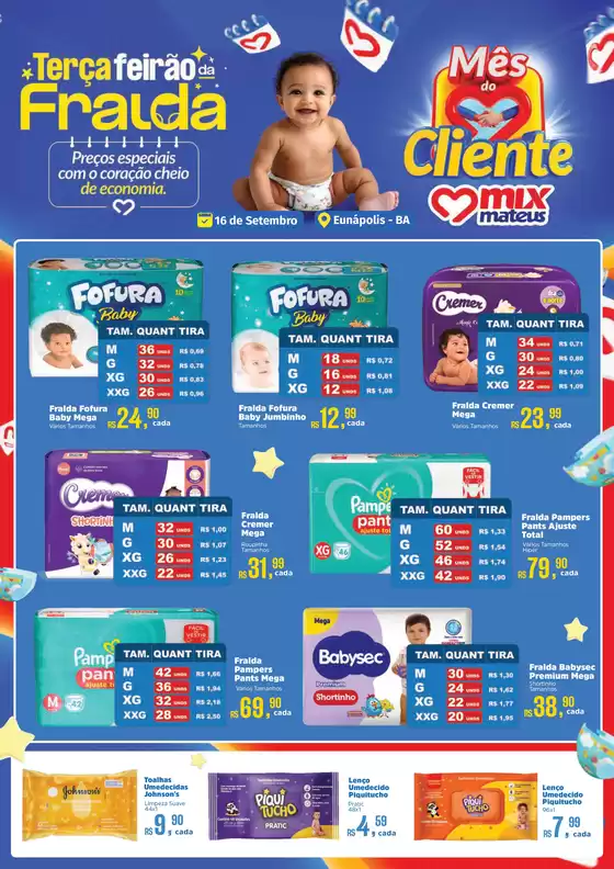 Ofertas exclusivas para nossos clientes