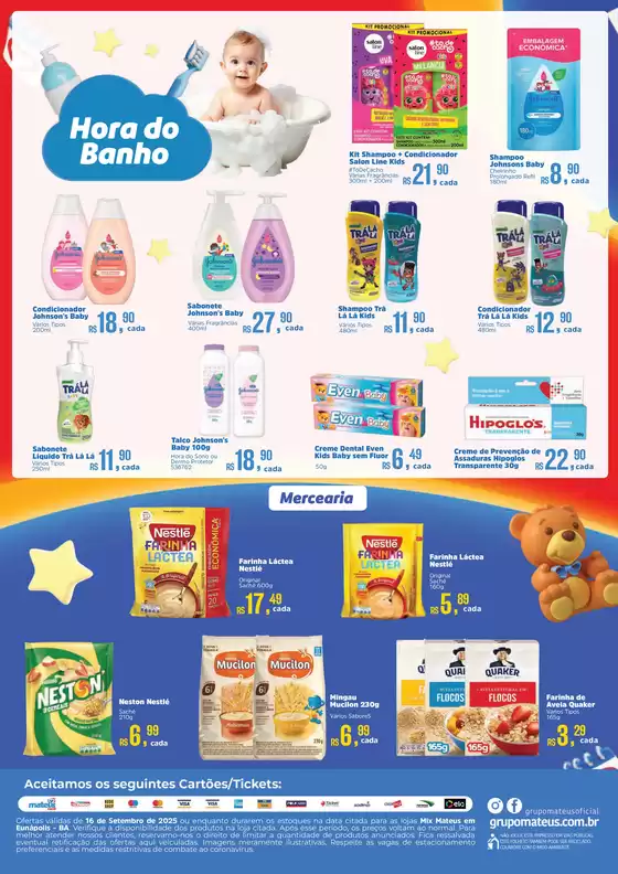 Ofertas exclusivas para nossos clientes